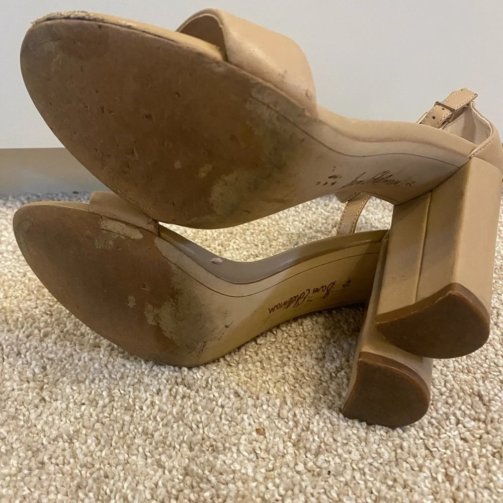 Sam Edelman Women's Yaro Tan Heels 7.5